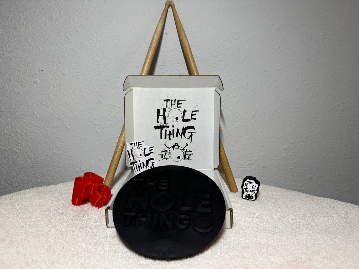 The Hole Thing Founders Edition (First 100 Only): Bass Drum Porting Insert: Change Your Kick Sound in Seconds